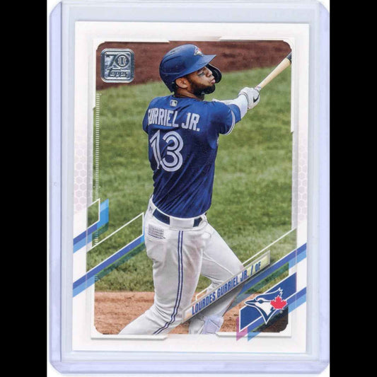 2021 Topps #98 Lourdes Gurriel Jr. Blue Jays Card - front