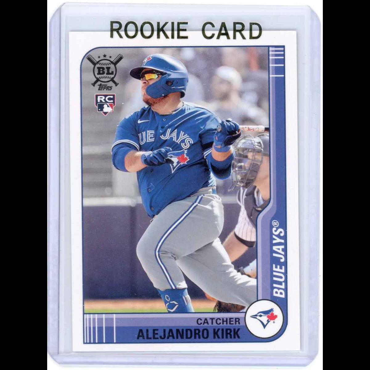 2021 Topps Big League #231 Alejandro Kirk Rookie (RC) Blue Jays Card - front