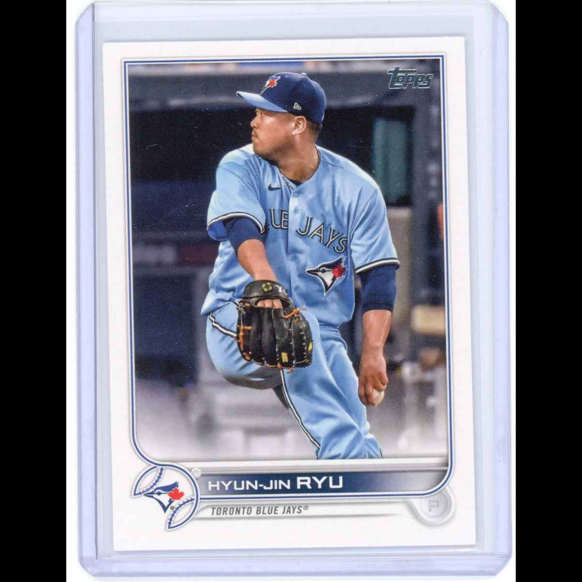 2022 Topps #297 Hyun-Jin Blue Jays Card - front