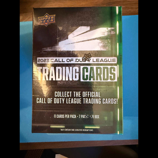 2023 Upper Deck Call of Duty League Trading Cards Blaster Box with 77 cards - front