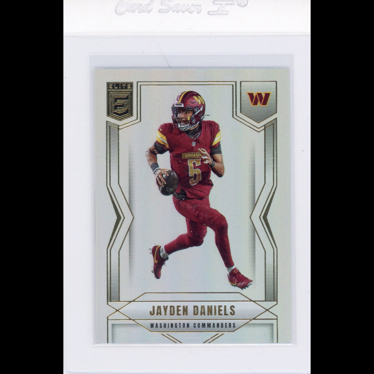 2025 Elite #1 Jayden Daniels Washington Commanders Card - front
