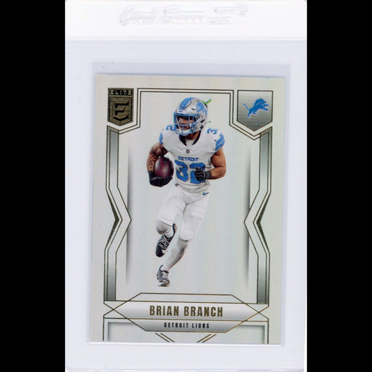 2025 Elite #15 Brian Branch Detroit Lions Card - front