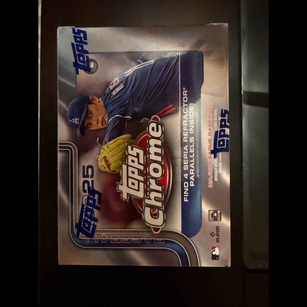 2025 Topps Chrome Baseball Factory Sealed Blaster Box - view 4