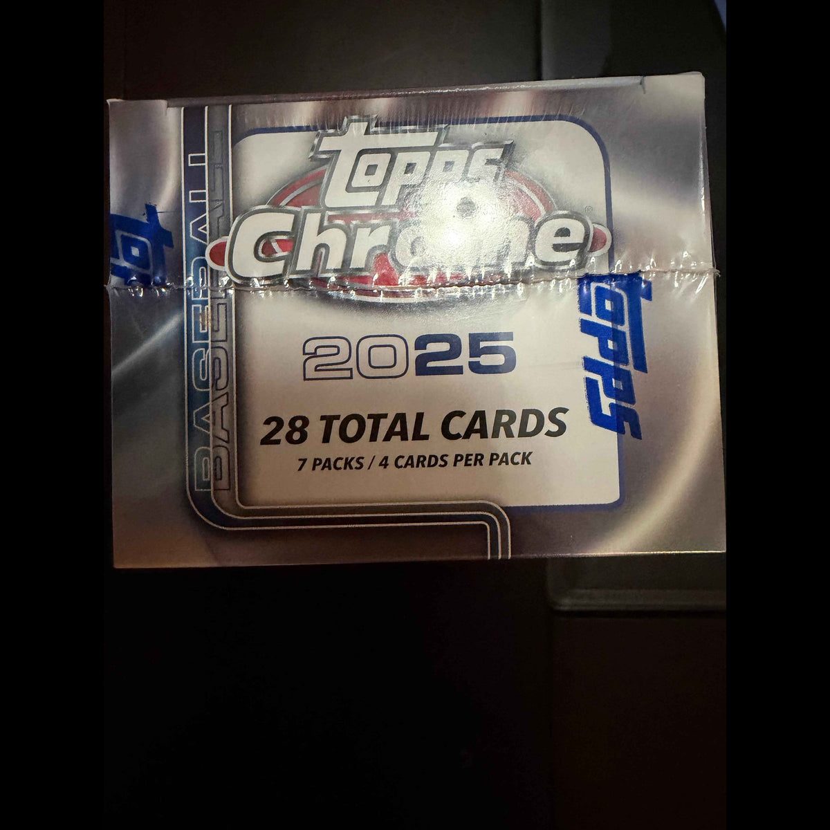 2025 Topps Chrome Baseball Factory Sealed Blaster Box - view 5