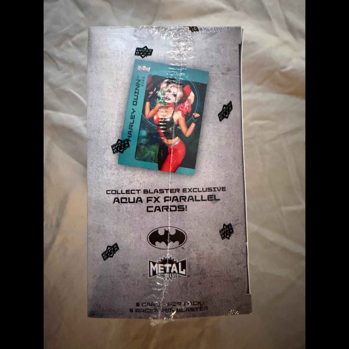 2025 Upper Deck Skybox Metal Universe Batman Factory Sealed Blaster Box - back