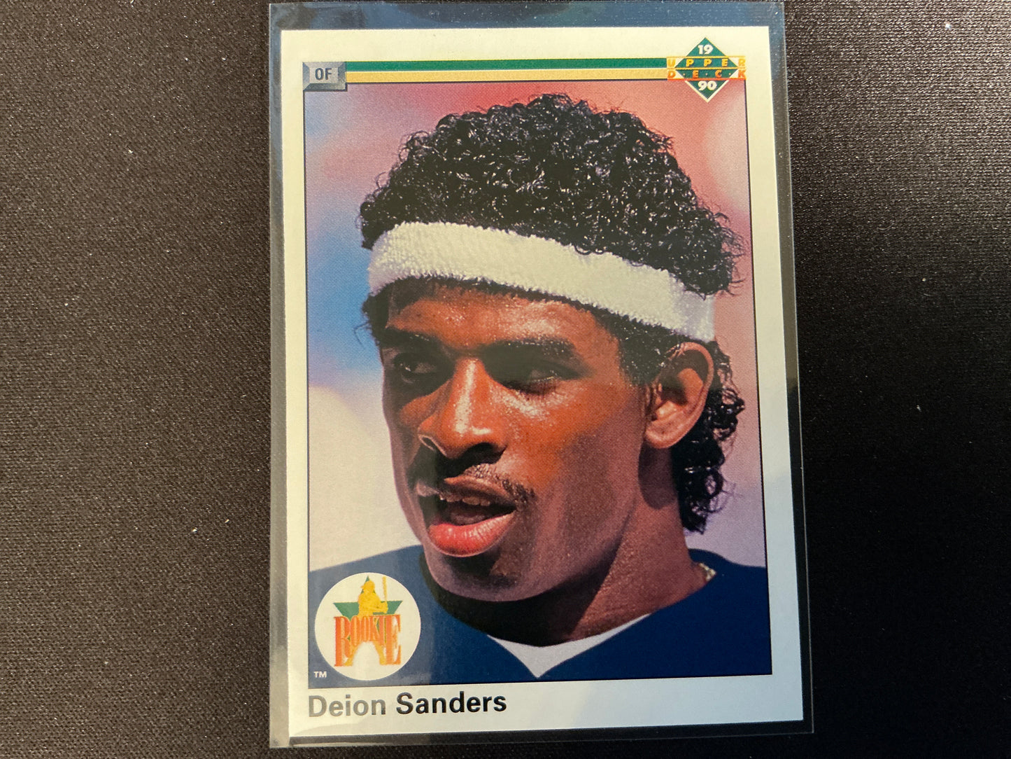 Tarjeta RC de Deion Sanders Upper Deck n.° 13 de 1990