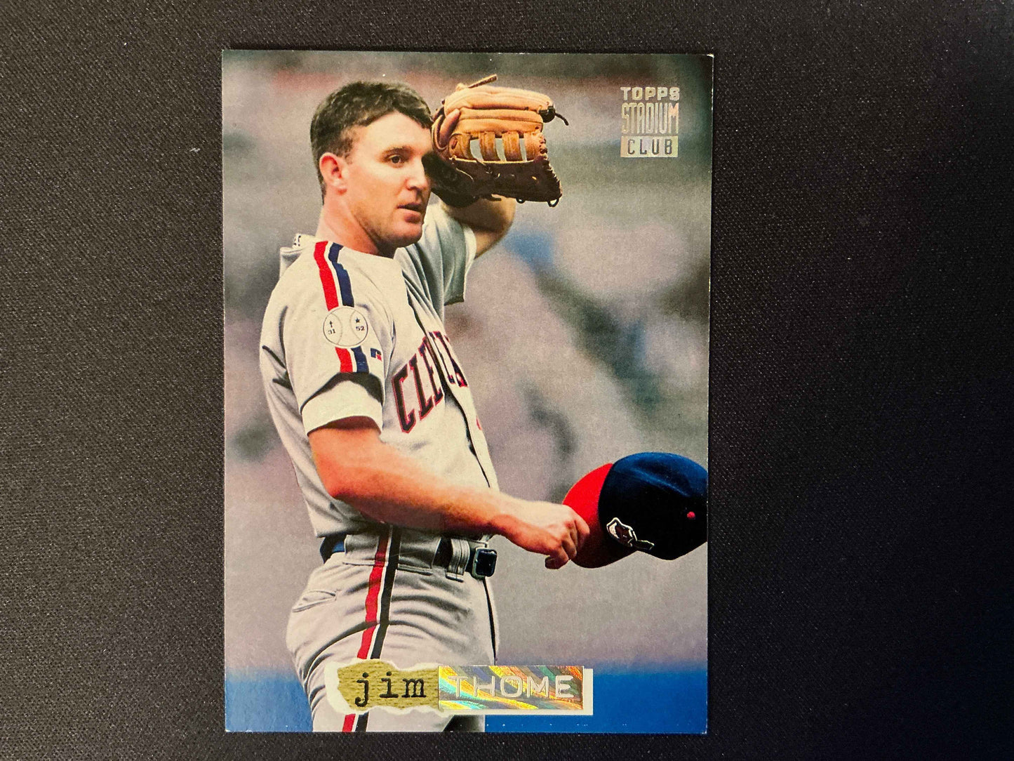 1994 Topps Stadium Club Golden Rainbow #257 Jim Thome Card