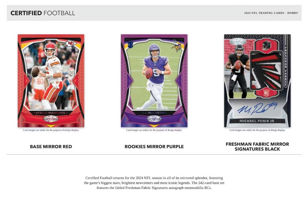 2024 Panini Certified Football Hobby Box