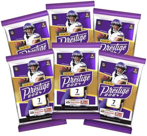 2024 Panini NFL Prestige Football Mega Trading Card Box