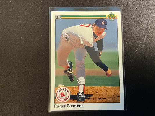 1990 Upper Deck #323 Roger Clemens Card