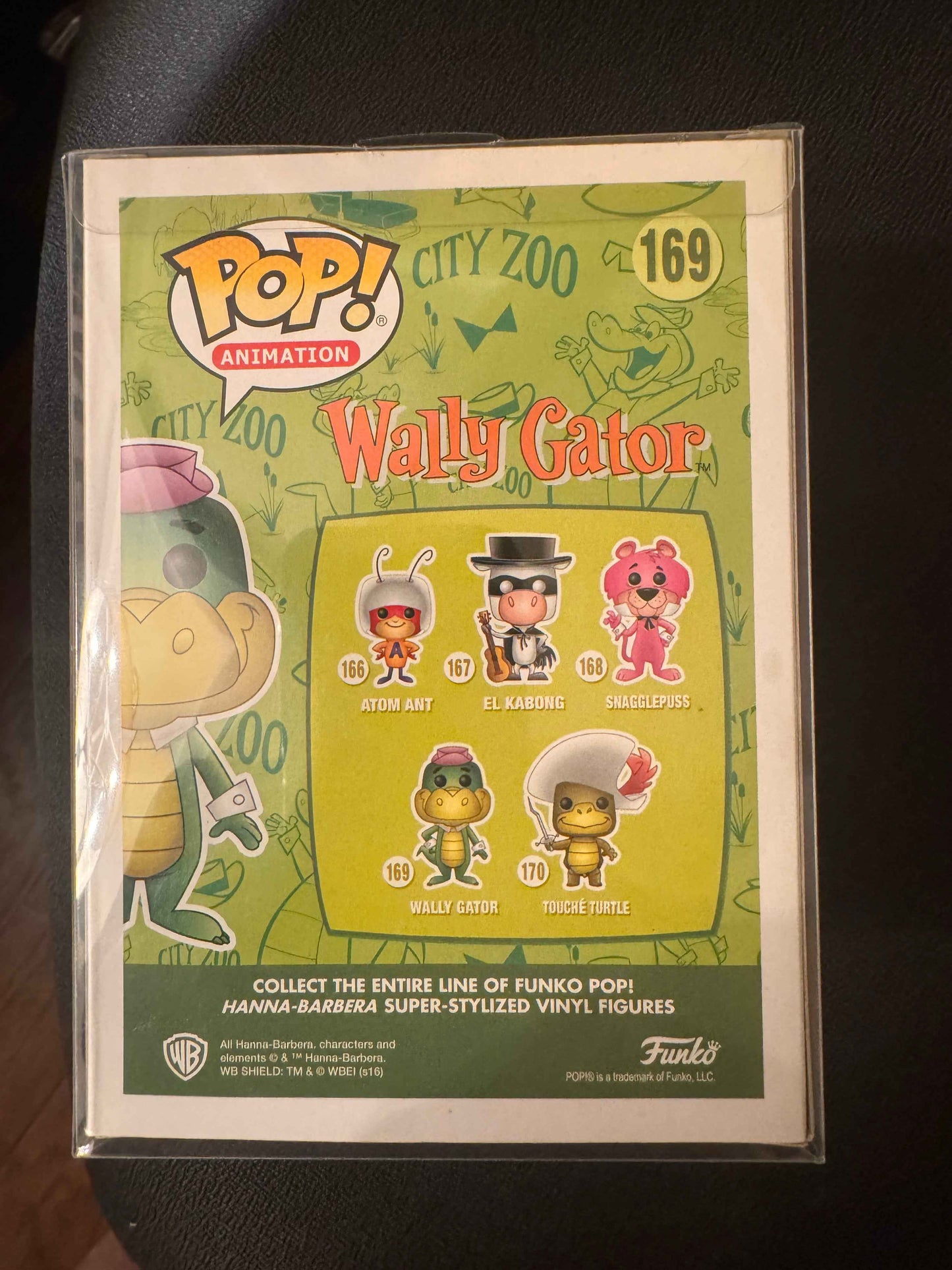 Wally Gator Funko Pop! #169 in a Semi-Rigid Protective Case from UltraPro