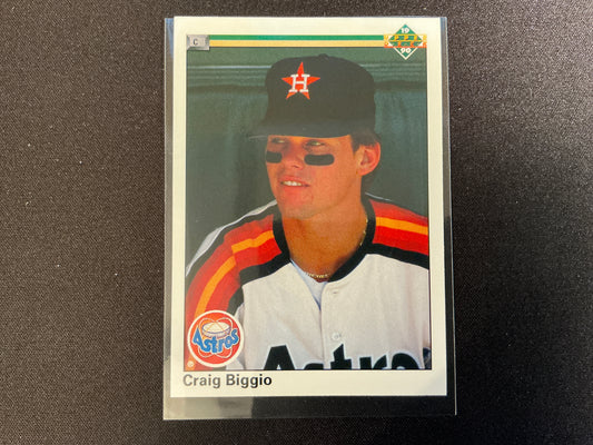 1990 Upper Deck #104 Craig Biggio Card