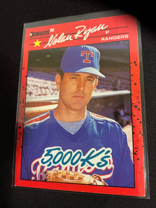 1990 Donruss #659 Nolan Ryan 5000K’s Card