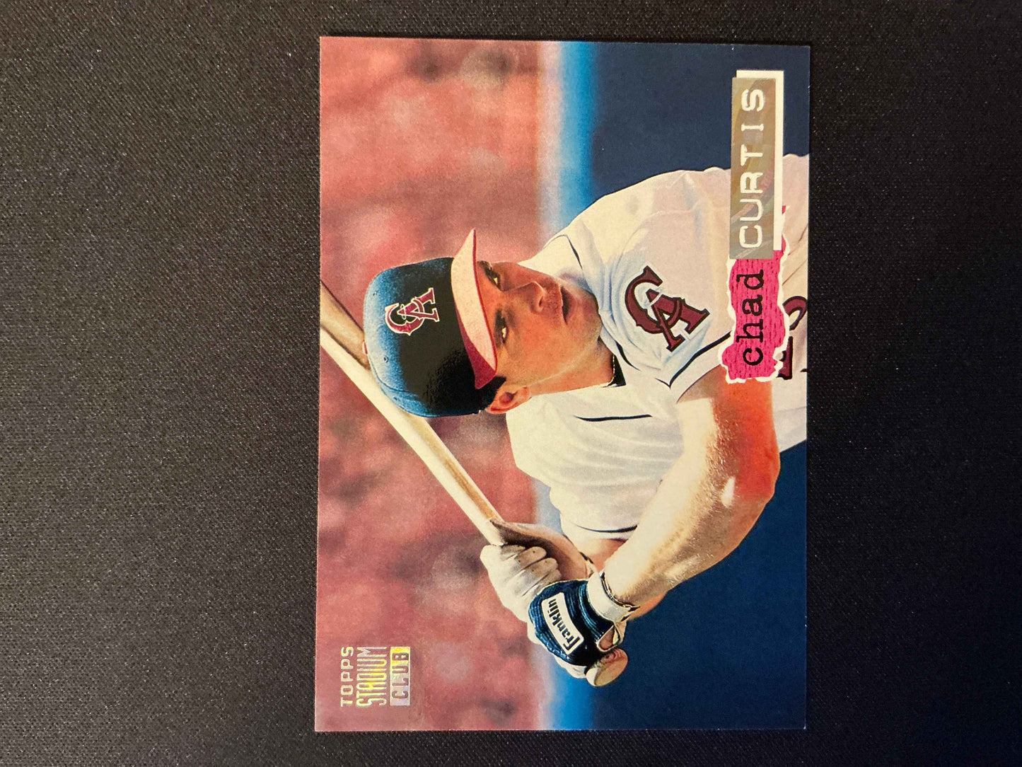 1994 Topps Stadium Club Golden Rainbow #295 Chad Curtis Card