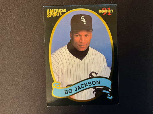 1991 American Sports Monthly Bo Jackson Card