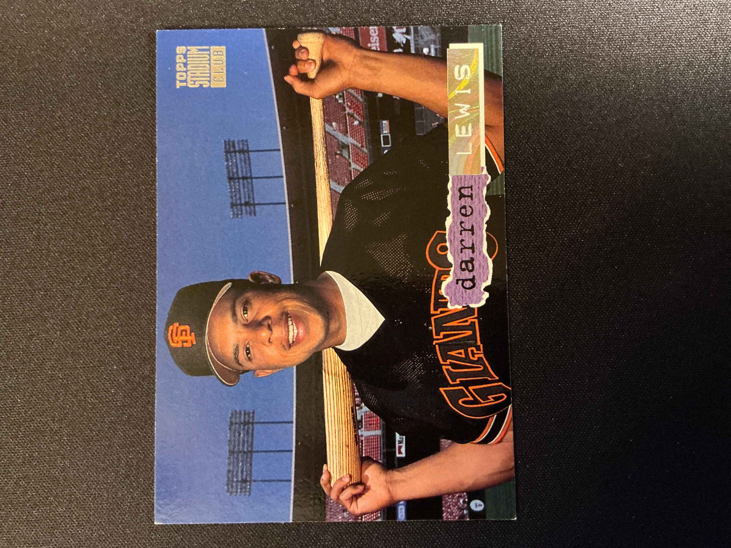 1994 Topps Stadium Club Golden Rainbows #453 Darren Lewis Card