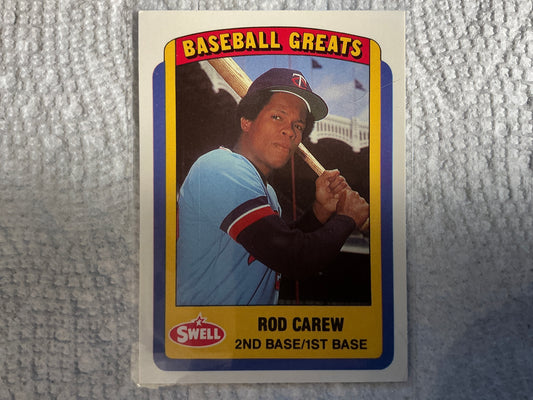 1990 Swell #4 Rod Carew Card