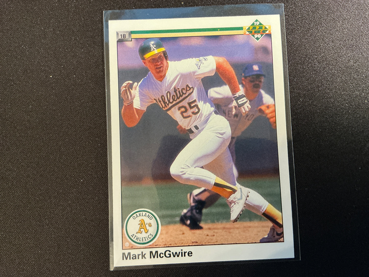 Tarjeta de Mark McGwire Upper Deck n.° 171 de 1990