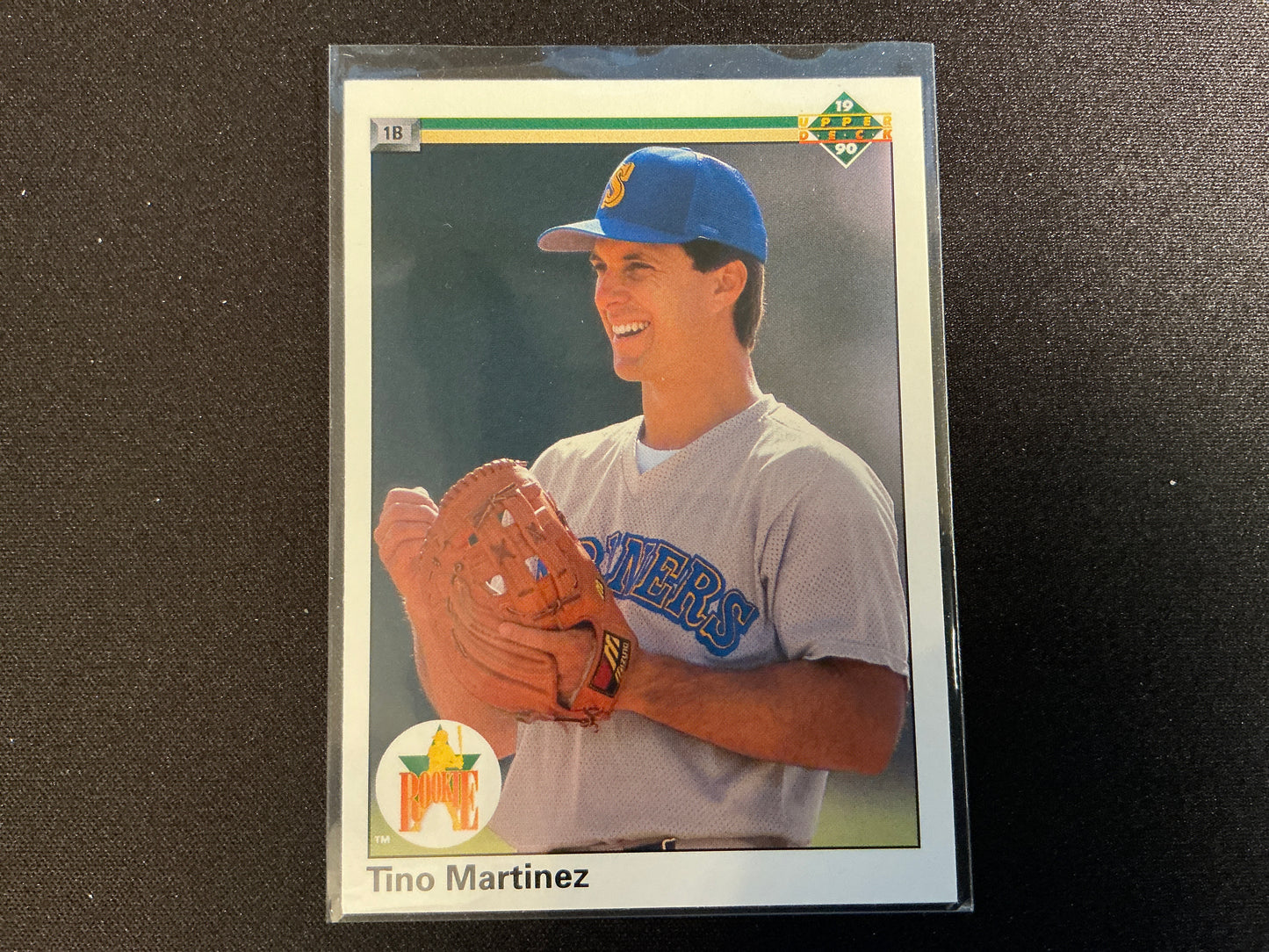 Tarjeta RC de Tino Martínez n.° 37 de Upper Deck de 1990