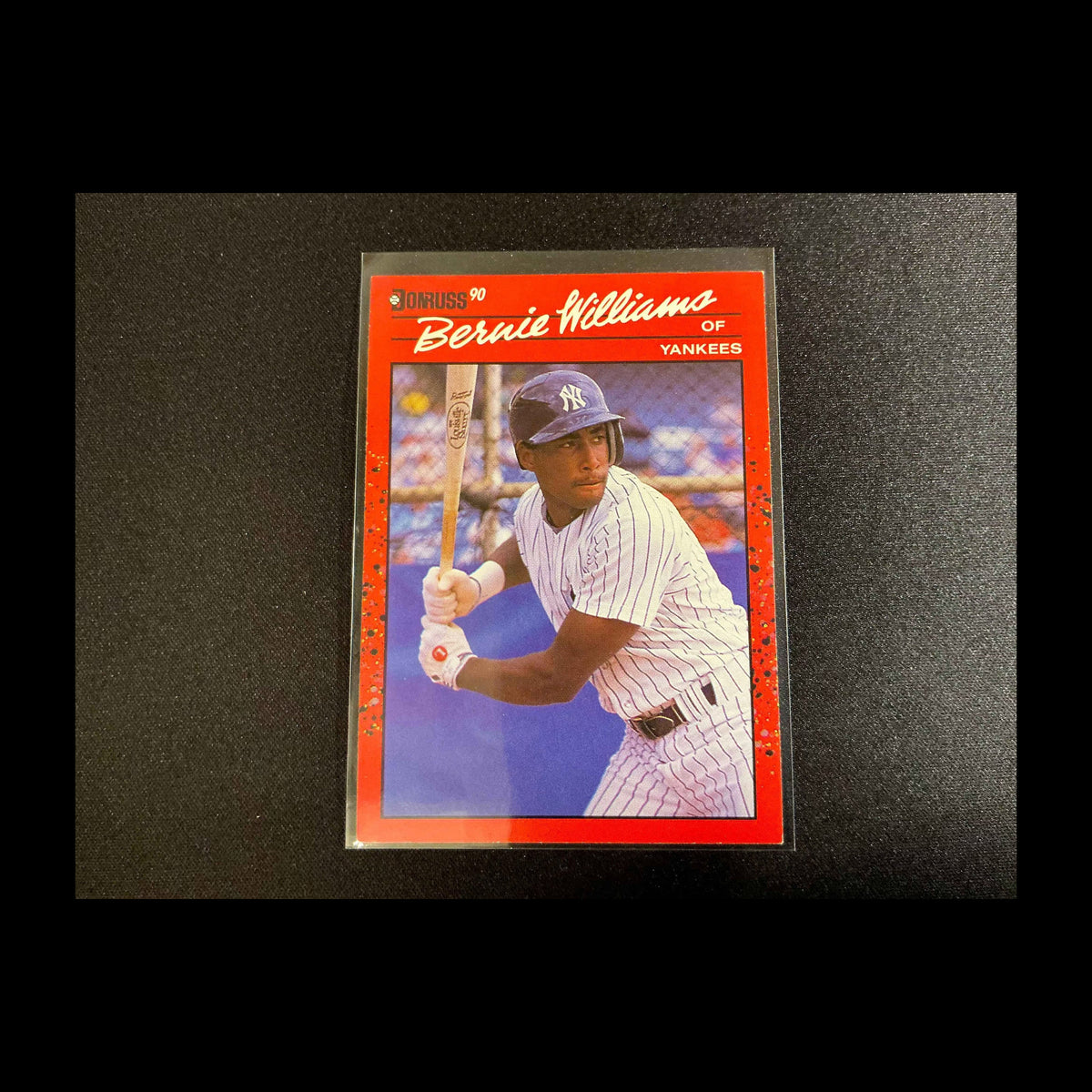 1990 Donruss #689 Bernie Williams Rookie Card - front