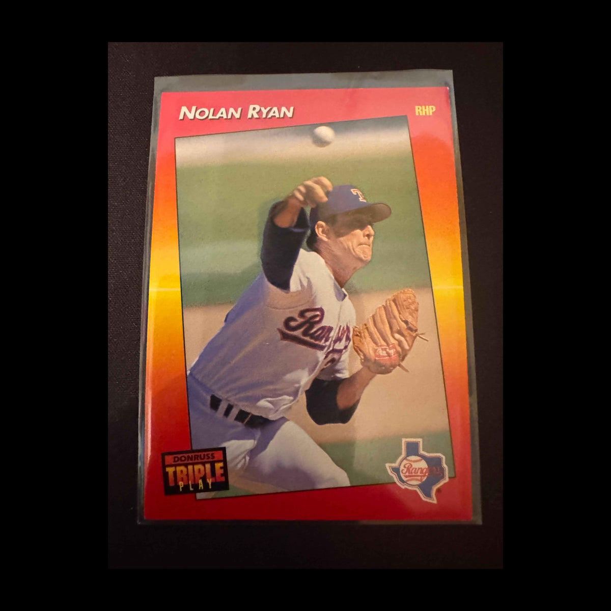 1992 Donruss Triple Play #22 Nolan Ryan Card - front
