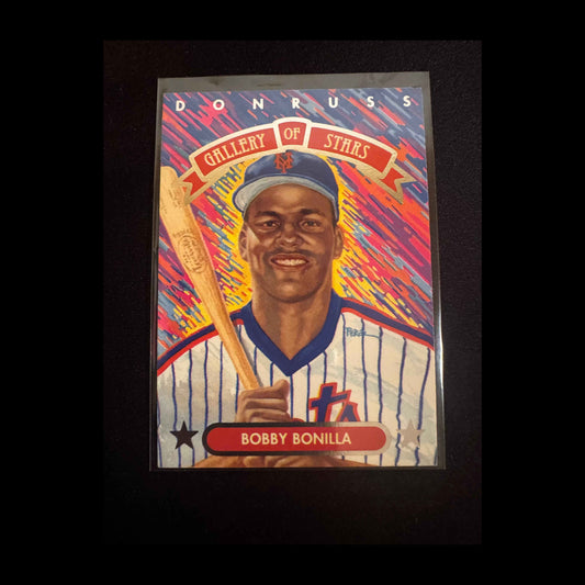 1992 Donruss Triple Play Gallery of Stars #GS-1 Bobby Bonilla Card - front