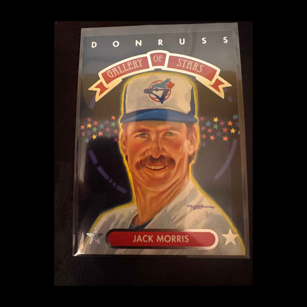 1992 Donruss Triple Play Gallery of Stars #GS-3 Jack Morris Card - front
