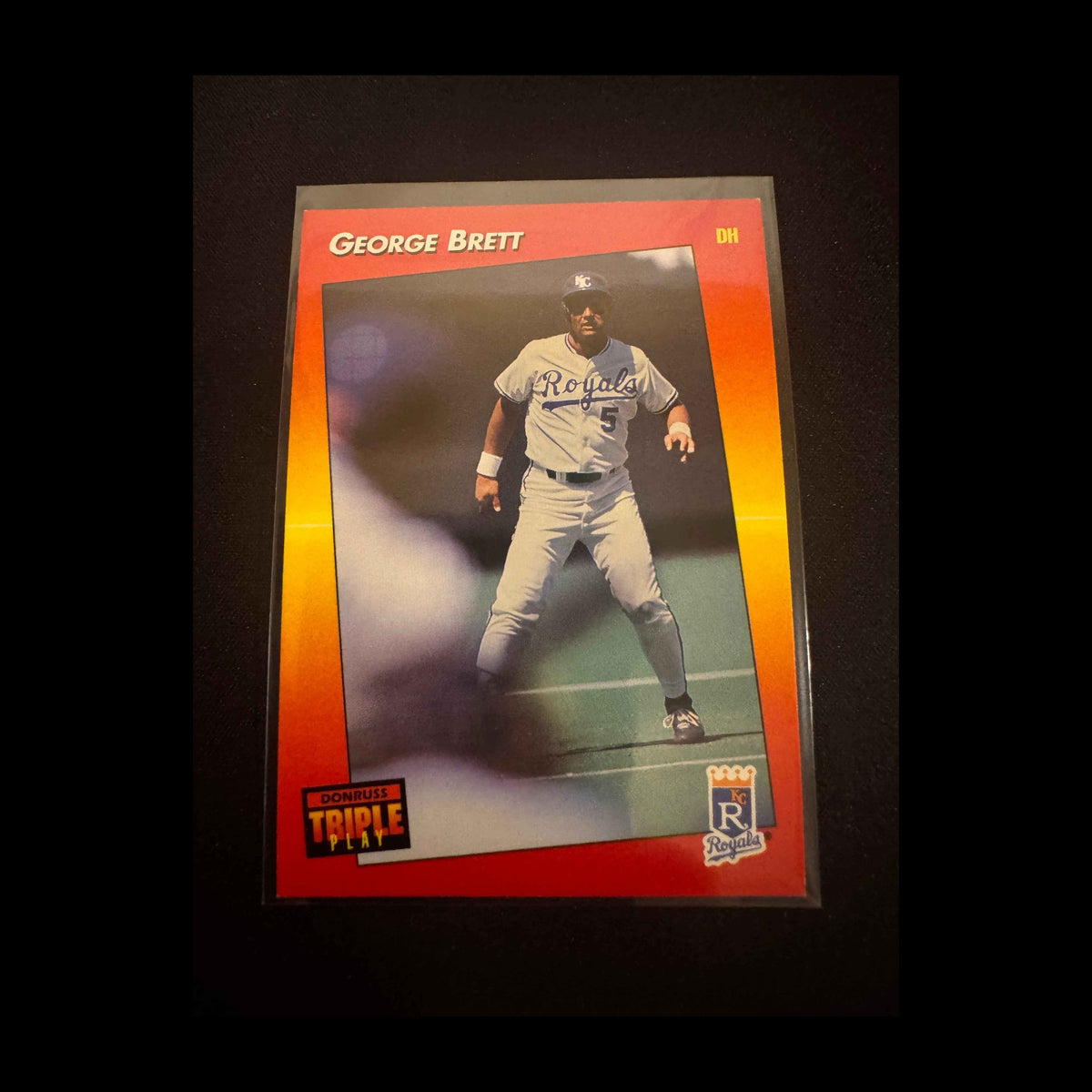 1992 Donruss Triple Play #115 George Brett Card - front