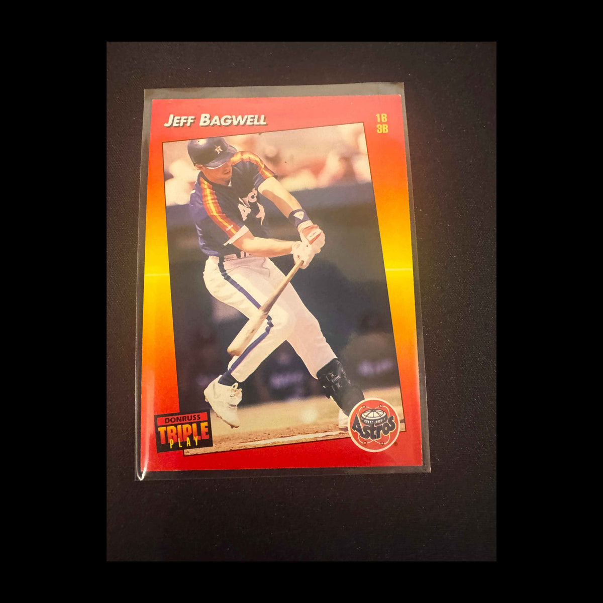 1992 Donruss Triple Play #200 Jeff Bagwell Card - front