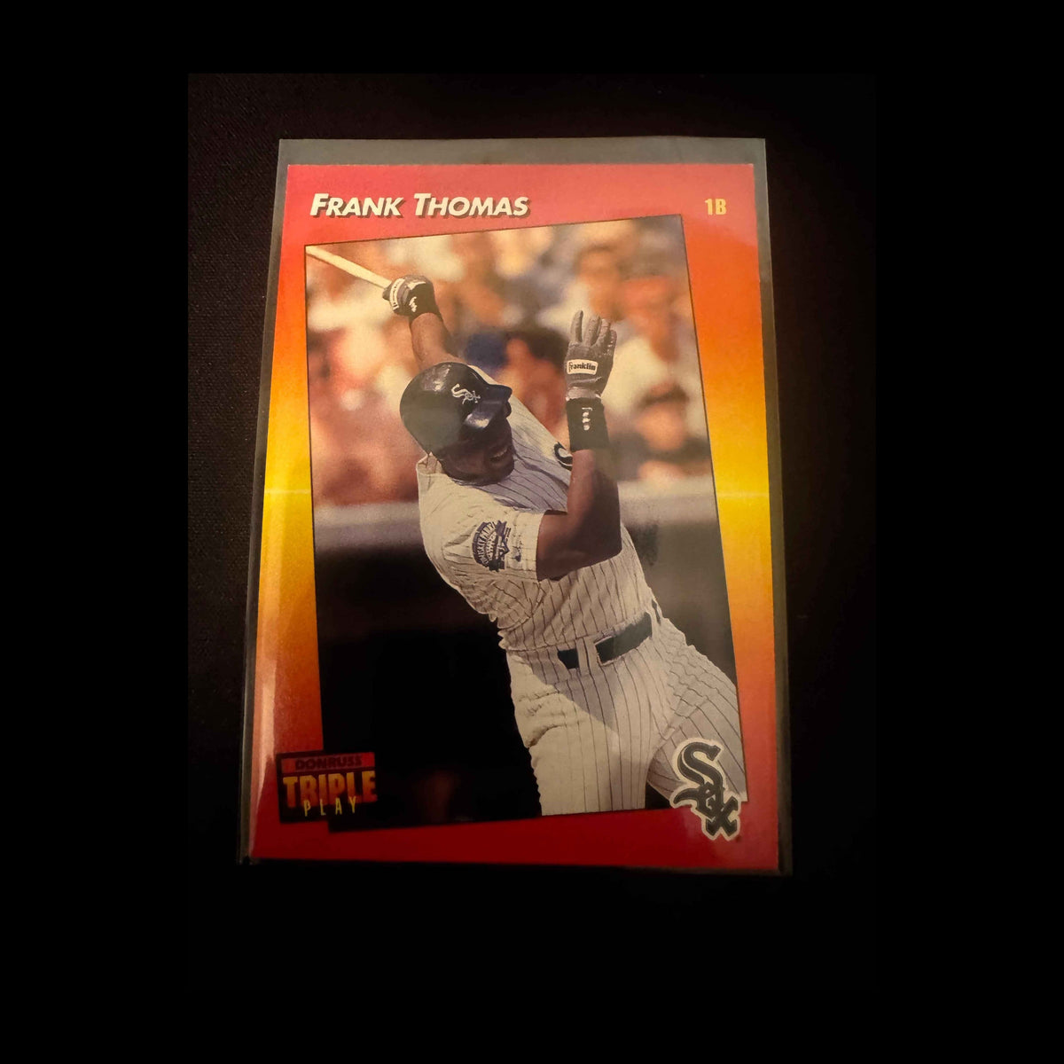 1992 Donruss Triple Play #206 Frank Thomas Card - front