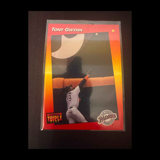 1992 Donruss Triple Play #219 Tony Gwynn Card - front