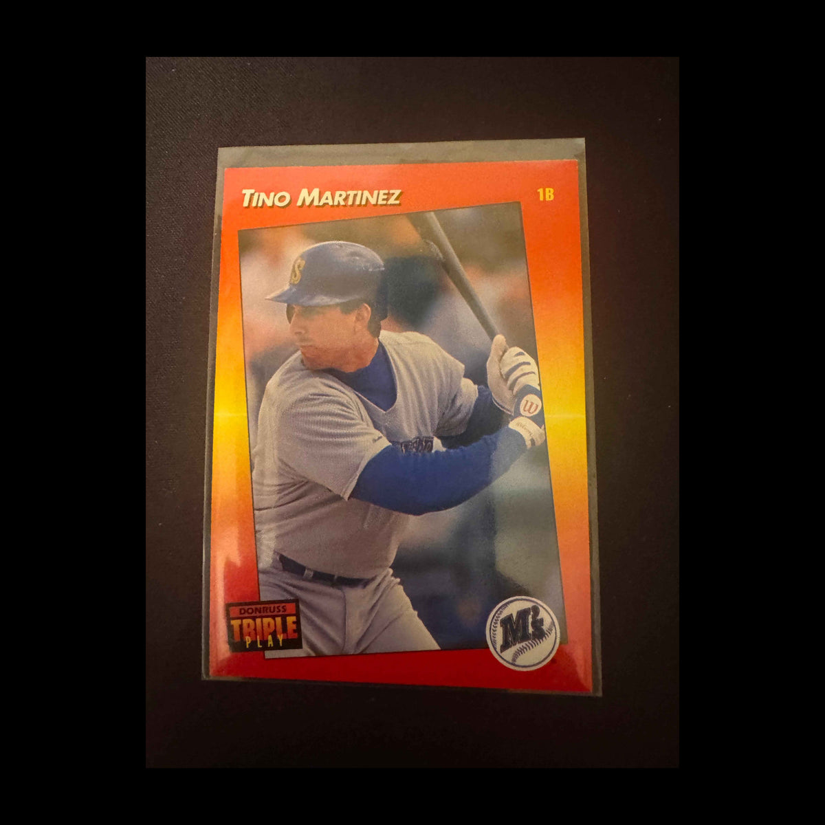 1992 Donruss Triple Play #259 Tino Martinez Card - front