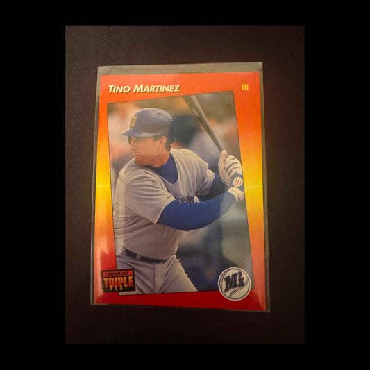 1992 Donruss Triple Play #259 Tino Martinez Card - front