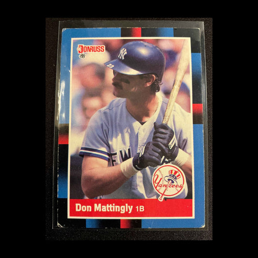 1988 Donruss #217 Don Mattingly Error Card - front