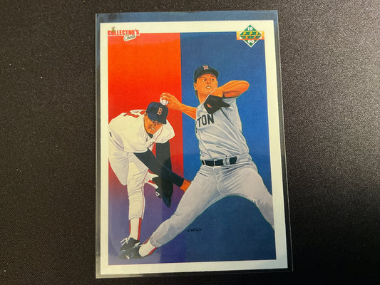 Tarjeta TC de Roger Clemens, número 57 de Upper Deck de 1990