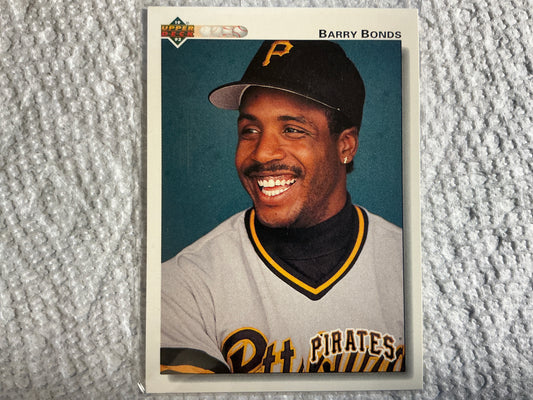 1992 Upper Deck #134 Barry Bonds Card
