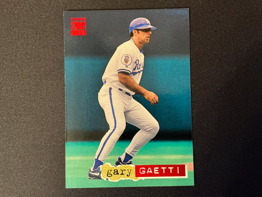 1994 Topps Stadium Club #485 Gary Gaetti Card