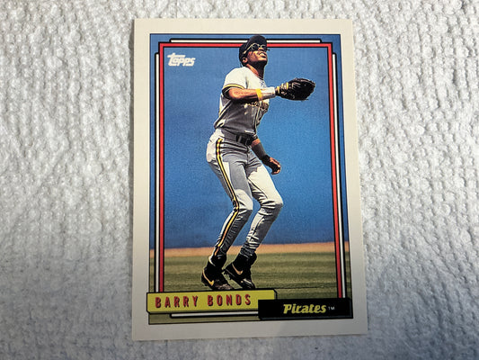 1992 Topps #380 Barry Bonds Card