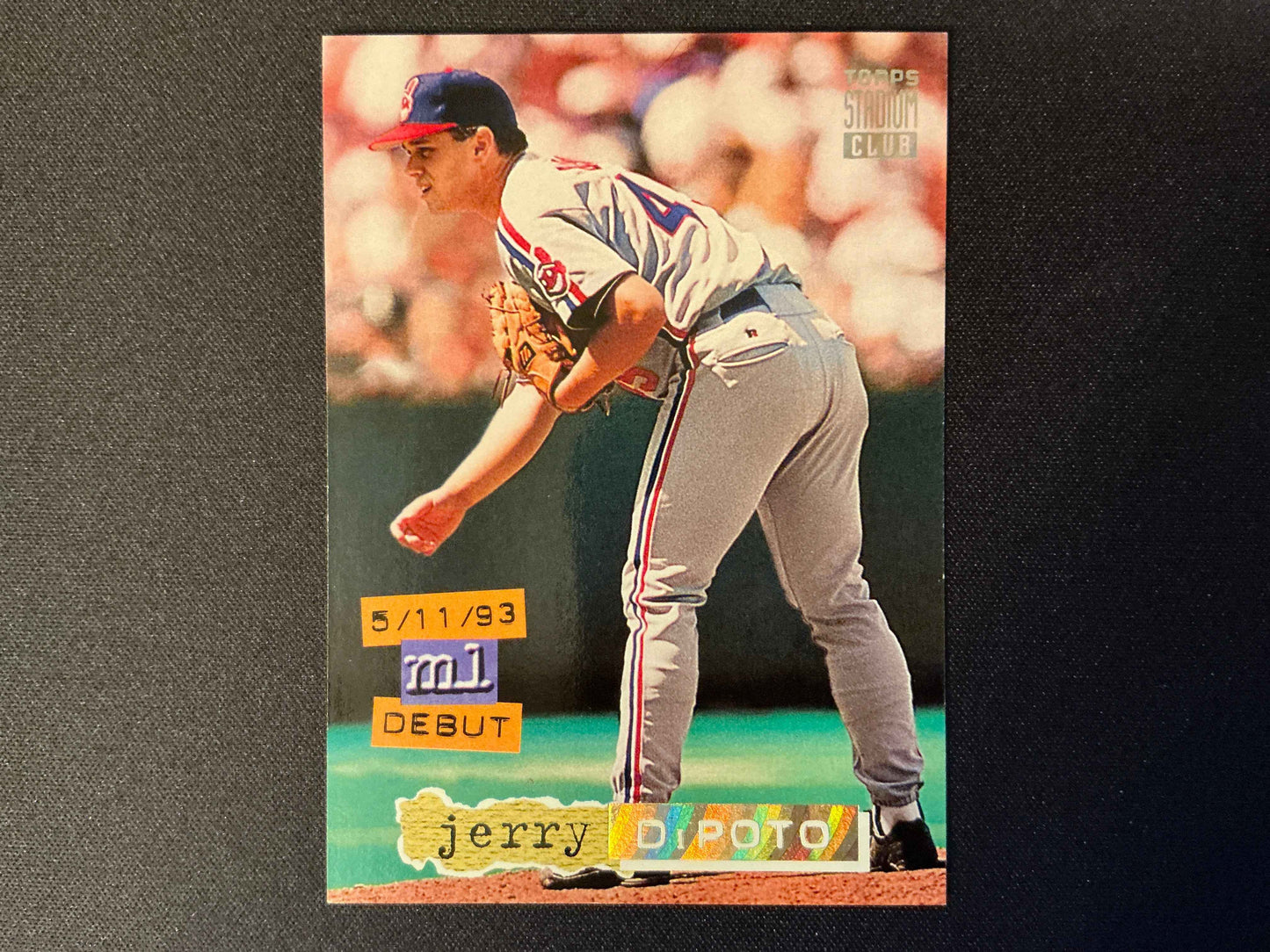 1994 Topps Stadium Club Golden Rainbow #380 Jerry DiPoto Card