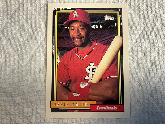 1992 Topps #760 Ozzie Smith Card