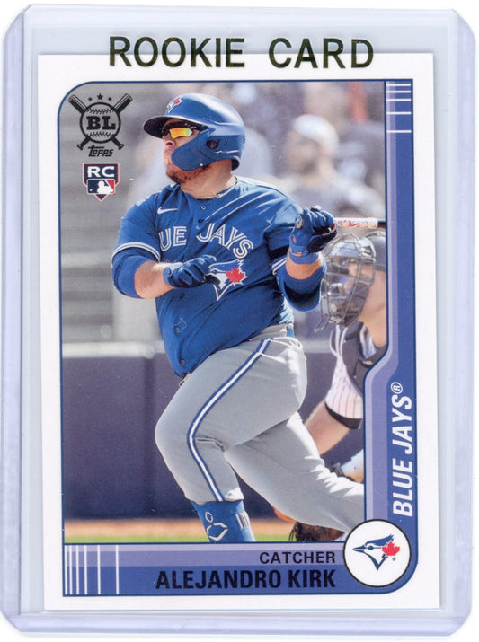 2021 Topps Big League #231 Alejandro Kirk Rookie (RC) Blue Jays Card