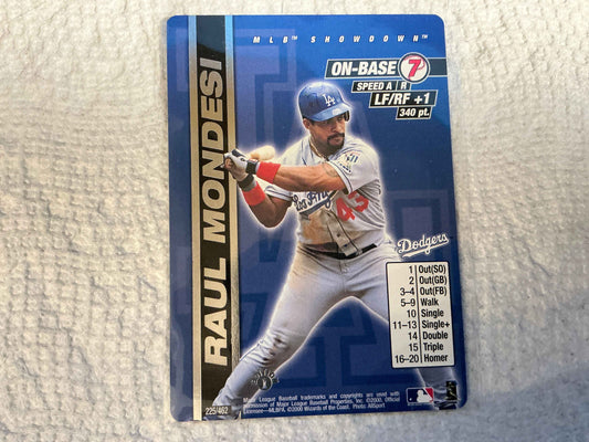 2000 MLB Showdown 1st Edition #225 Raul Mondesi Card