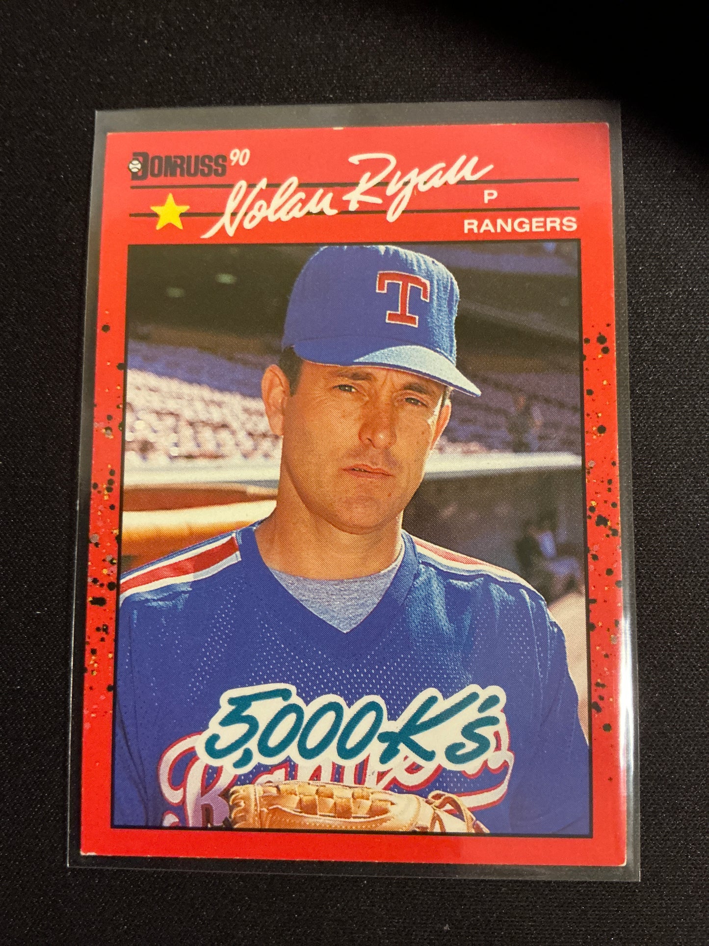 1990 Donruss #659 Nolan Ryan 5000K’s Card