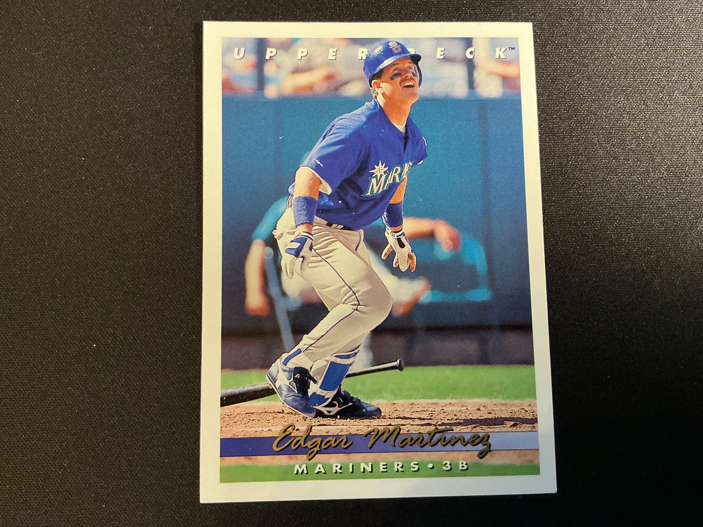 Tarjeta de Edgar Martínez Upper Deck n.° 553 de 1993
