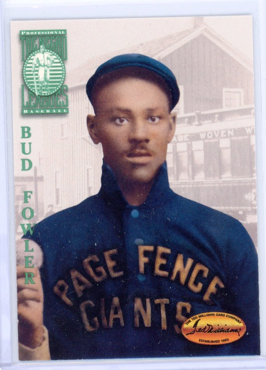 1994 Ted Williams #106 Bud Fowler Cared