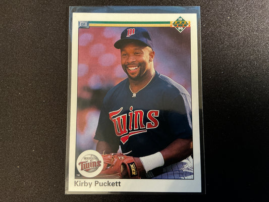 Tarjeta Kirby Puckett n.° 236 de Upper Deck de 1990