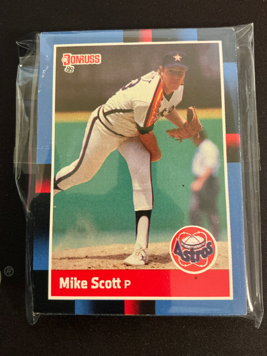 1988 Donruss #112 Mike Scott 30 Ct Multiple Cards