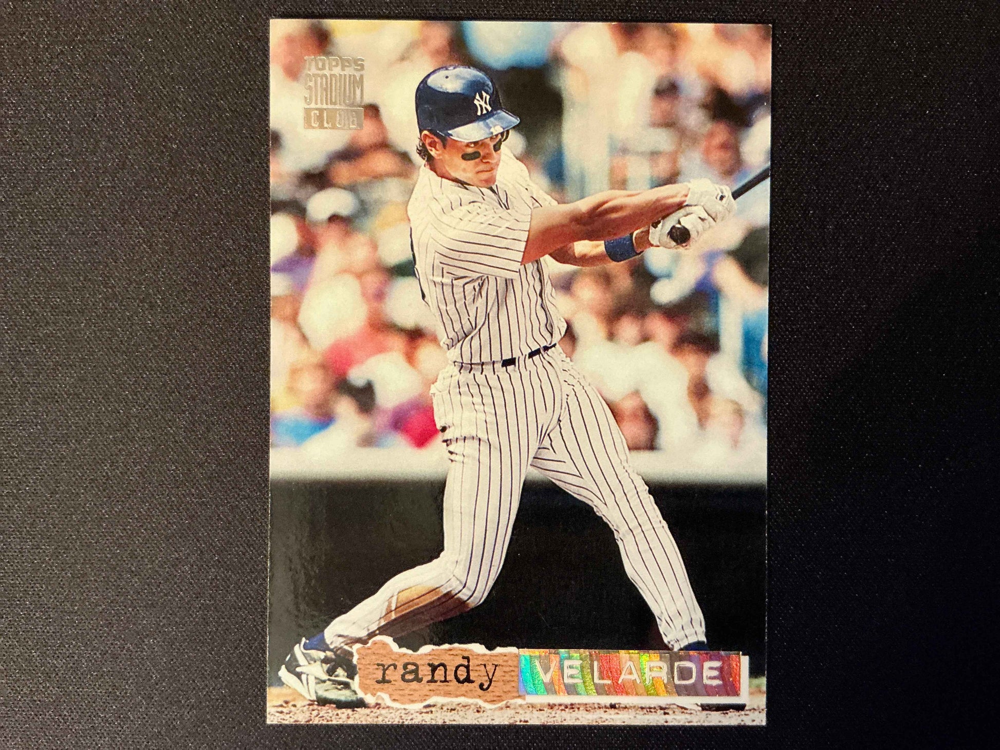1994 Topps Stadium Club Golden Rainbow #156 Randy Velarde Card