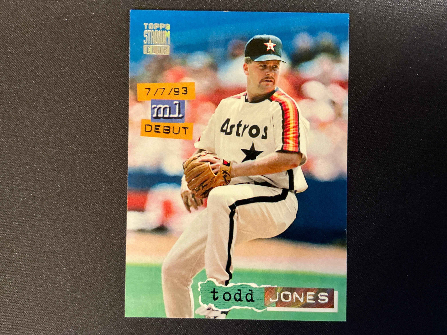 1994 Topps Stadium Club Golden Rainbow #226 Todd Jones Card
