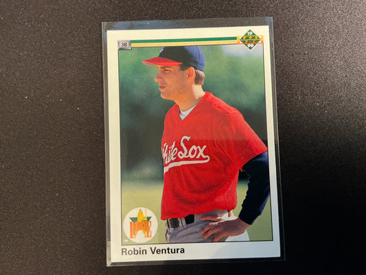 Tarjeta RC Robin Ventura Upper Deck n.° 21 de 1990